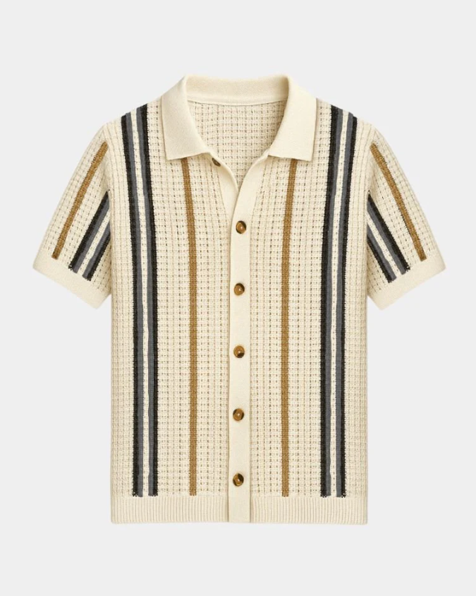 Riviera Knit Stripe Polo